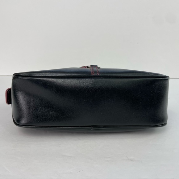 Nine West Black M Initial‎ Monogram Y2K Shoulder Bag - Picture 10 of 16